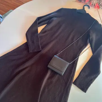 로렌 랄프 로렌 브라운 니트 원피스