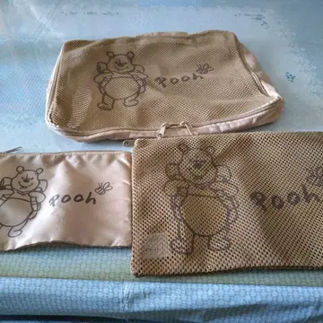 곰돌이 푸 수납 파우치 3종 세트