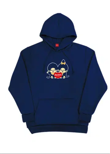 몽치치 네이비 후디 프리 사이즈