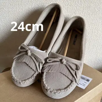 미네통카 MINNETONKA 풍 KILTY 라이트 베이지 24cm