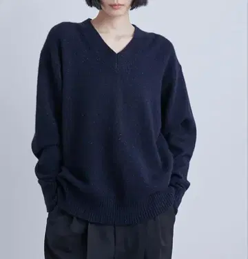 택 포함 미사용 [미스 로에] 소프트 샤기 오버 사이즈 NT 25AW