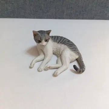 모리구치 오사무의 고양이 피규어 마스코트 [중고품]