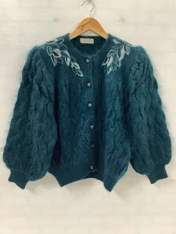 11.27 A148P 빈티지 니트 가디건 레트로 울 혼방