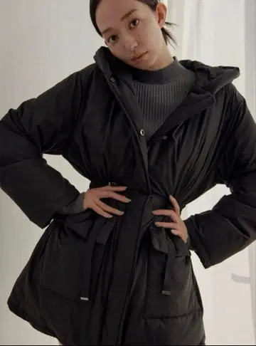 SNIDEL 니시카와 레이디 모즈 다운 코트