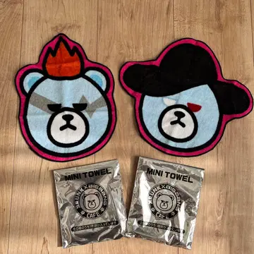 BIGBANG KRUNK 미니 타월 2개 세트