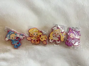 오쟈마녀 도레미 x 산리오 콜라보 스트랩 4개 세트