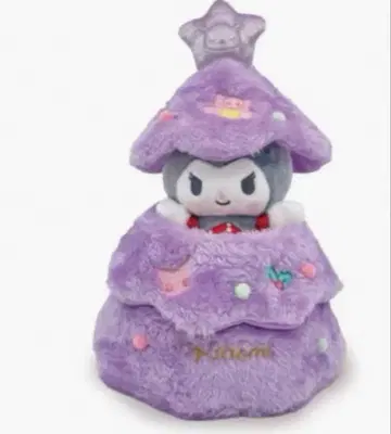 홍콩 한정판 쿠로미 산리오 크리스마스 크리스마스 트리 봉제 인형