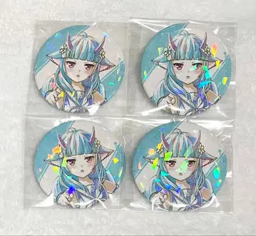 컴퍼스 델민 아니아트 캔뱃지