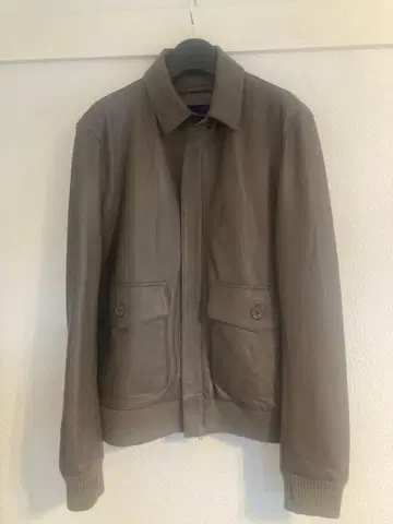 어반 리서치 라무 가죽 자켓 38 그레이