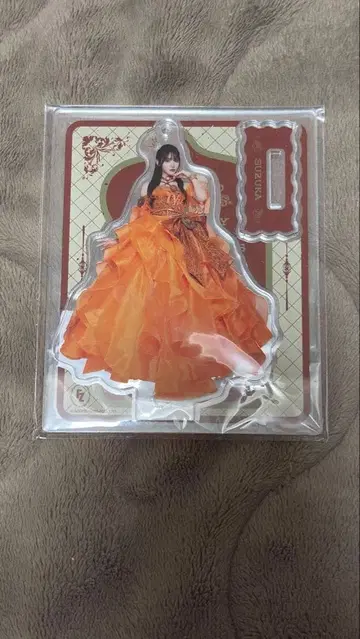 FRUITS ZIPPER 칭제 스즈카 아크릴 스탠드 롱 드레스