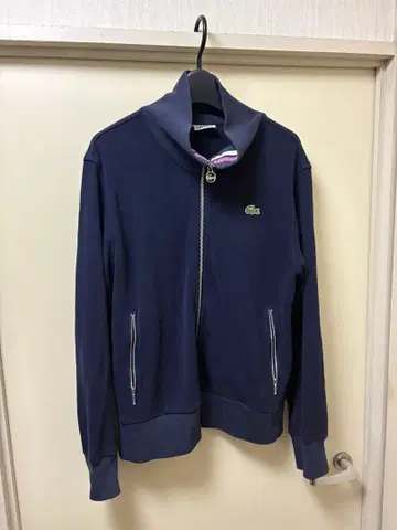 Lacoste 네이비 트랙 자켓
