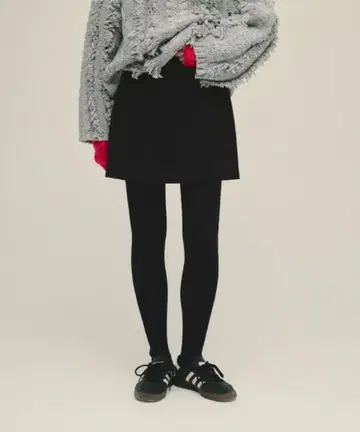 블랙 타이트 스커트 프리 사이즈