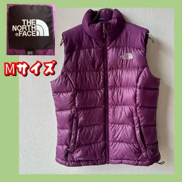THE NORTH FACE 퍼플 다운 베스트 700 여성용 M 사이즈