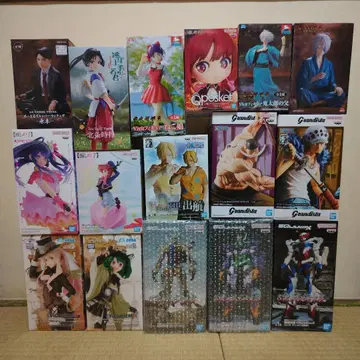 원피스 피규어, 기타 여러 피규어 미개봉품 16개 상자 세트