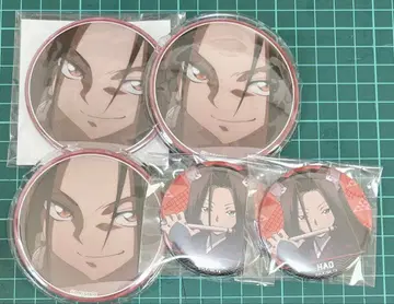 샤먼킹 하오 캔뱃지 세트1