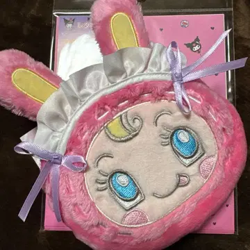 산리오 메조피아노 베리에짱 키티 페이스형 파우치