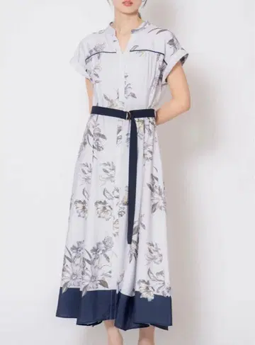 Noela 스카프 패턴 원피스