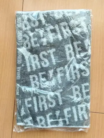 BE:FIRST 로고 자카드 페이스 타월
