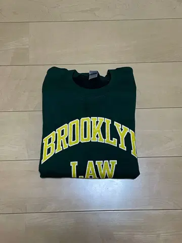 BROOKLYN LAW 다크 그린 트레이닝복
