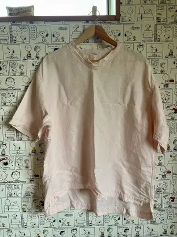 45R 린넨의 908 브이넥 티셔츠