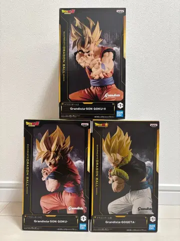 드래곤볼 Grandista 피규어 3개 세트 미개봉 새상품