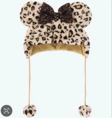 Disney 레오파드 무늬 팬 캡