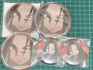 샤먼킹 하오 캔뱃지 세트 3