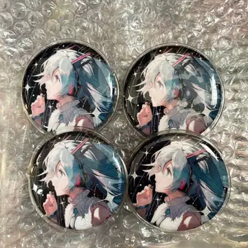 하츠네 미쿠 16th 캔뱃지 BEMOE