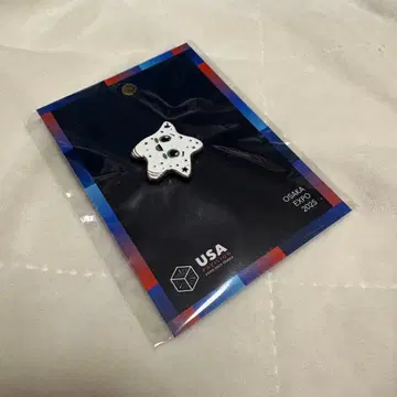 오사카 간사이 만박 미국관 핀 배지 스파크 EXPO2025