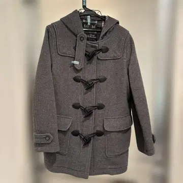 EAST BOY 그레이 더플 코트