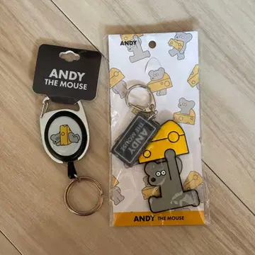 ANDY THE MOUSE 키링 세트