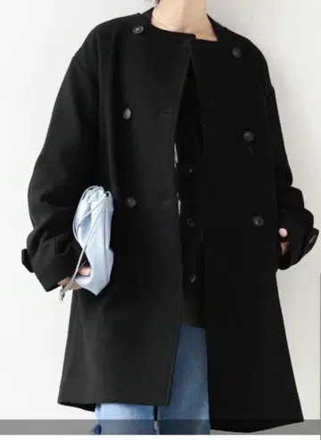 [ JOURNAL STANDARD relume ] 노카라 더블 코트 36
