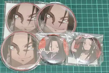 샤먼킹 하오 캔뱃지 세트 5