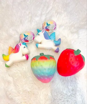 스퀴즈 묶음 판매 딸기