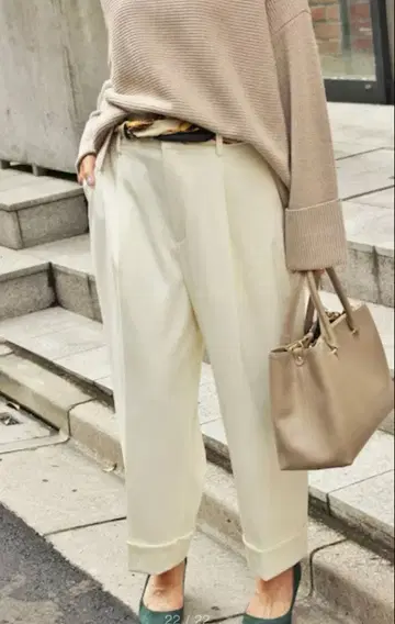 IENA 크롭 페그탑 팬츠 34