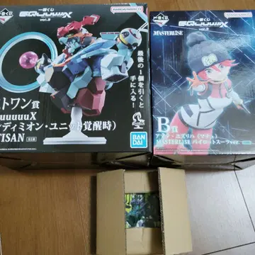 제일복권 건담 지크 액스 B상 라스트 원상 피규어 세트