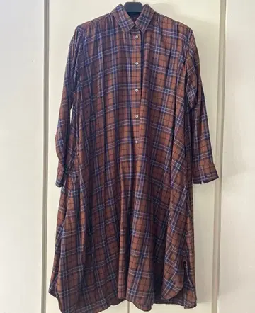 Spick&Span 체크 롱 원피스