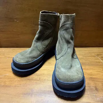 미사용 42사이즈 DIRK BIKKEMBERGS 백 지퍼 부츠