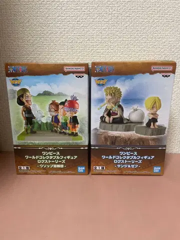 원피스 월드 컬렉터블 피규어 로그 스토리 피규어 2종