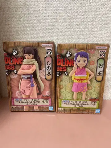 원피스 DXF 시노부 국자 피규어 2종 세트