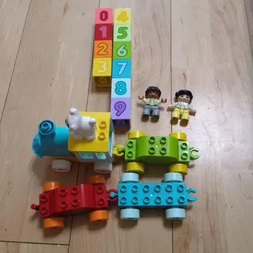 LEGO DUPLO 기차 세트 숫자 블록 포함 레고 듀플로
