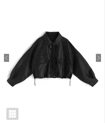 GRL 옷깃 2Way 가죽 블루종 fo1951