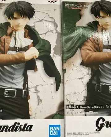 진격의 거인 리바이 grandista 피규어 2개