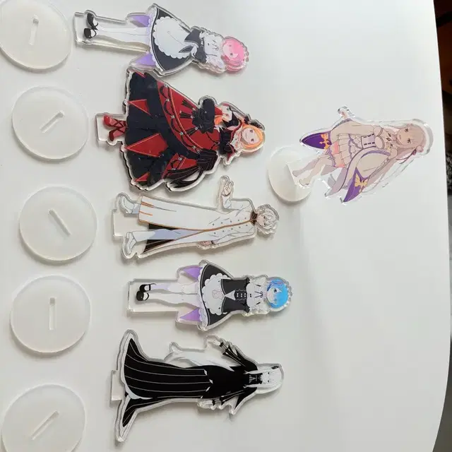 리제로 아크릴 스탠드 굿즈