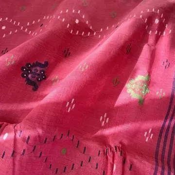 사리 민족 의상 방글라데시 제 약 118cm x 약 600cm