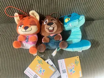 주토피아2 코텟토 펫탄 마스코트 ~닉 아소트~ 3종 세트