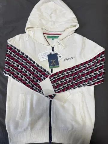 타미힐피거 골프 니트 후드티 택 포함