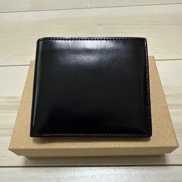 GANZO 쉘 코도반 접이식 지갑 블랙