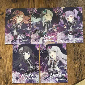 뱅드림! Roselia 캐릭터 카드 세트