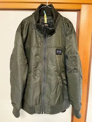 ALPHA INDUSTRIES MA-1 자켓 3L 올리브 그린